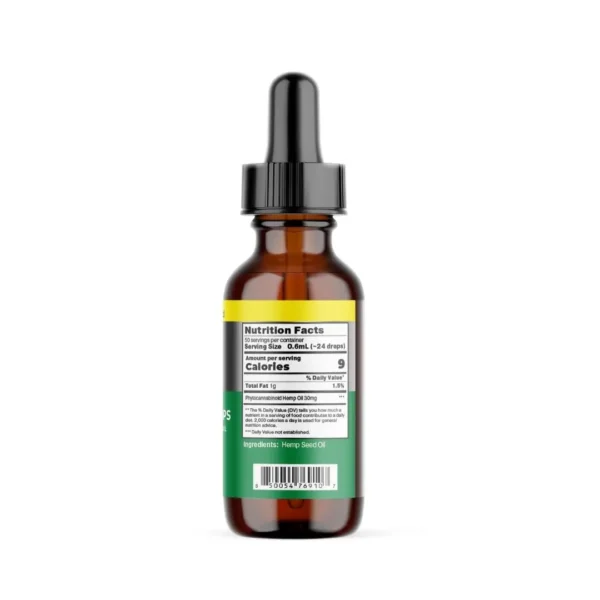 HONA CBD 1500mg 99 Isolate Spectrum Oil Back