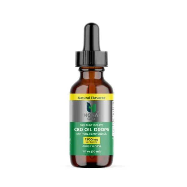 HONA CBD 1500mg 99 Isolate Spectrum Oil Front